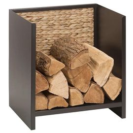 Rangement À Bûches En Acier Dixneuf Hanoï Noir