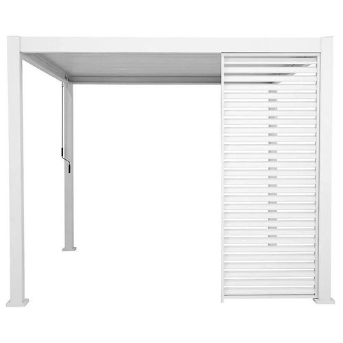 Persienne 1m Pour Pergola Evora 3m Blanc