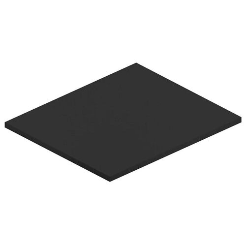 Plan de toilette pour vasque à poser noir 60 cm Pura
