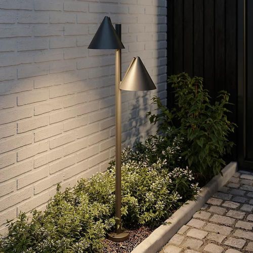 Lampadaire Eriksson Taille M Led Intégrée 1200lm 17w Ip44 Goodhome Noir