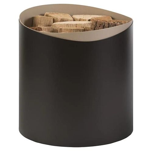 Rangement À Bûches En Acier Dixneuf Sahara Noir