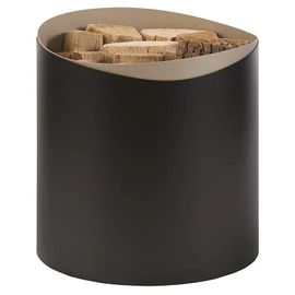 Rangement À Bûches En Acier Dixneuf Sahara Noir