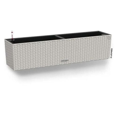 Jardinière Lechuza Cottage Gris Clair 80 X 19 X H.19 Cm