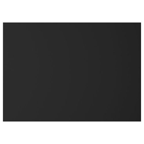 Porte De Meuble De Cuisine Stevia Noir Mat L. 50 Cm X H. 36 Cm Goodhome