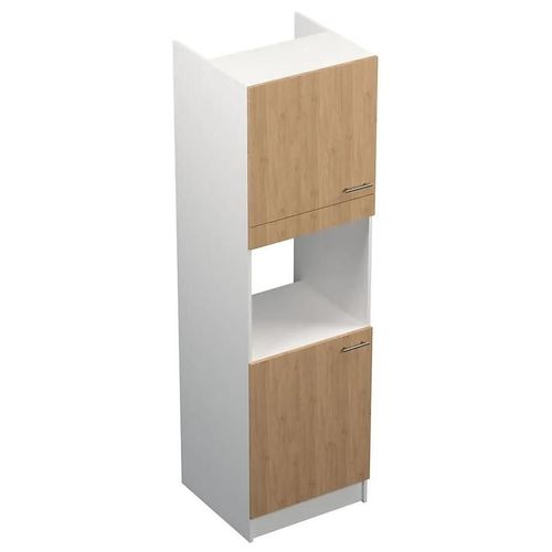 Colonne Pour Four Primalight 2 Portes L. 60 Cm Chêne