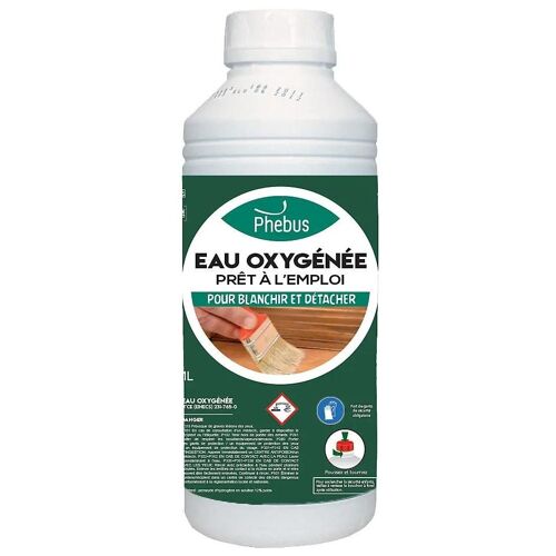 Eau oxygénée prêt à l'emploi Phebus 1L 12%