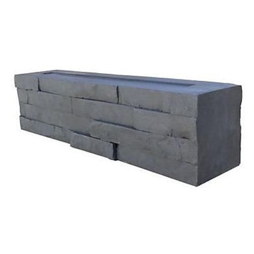 Muret 2 Faces Blooma 50 X 11 Cm Graphite