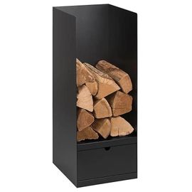 Rangement À Bûches En Acier Dixneuf Mister Noir