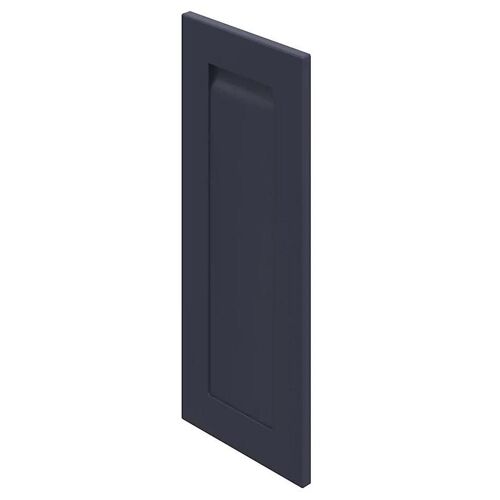 Porte de meuble de cuisine Garcinia bleu mat l. 30 cm x H. 72 cm GoodHome