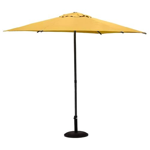 Parasol Droit Carré Soya Moutarde 2,7m Hesperide