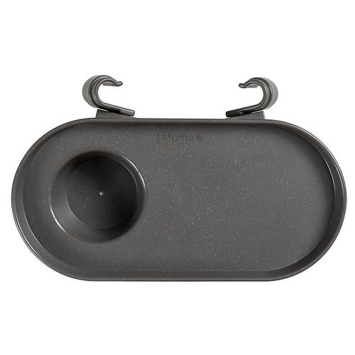 Porte Gobelet Relaxe Lafuma Gris Anthracite L.30cm X H.7cm