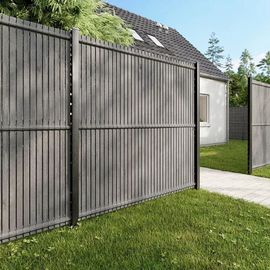 Kit Lamelles D'occultation Bois Gris H.193 Cm