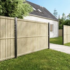 Kit Lamelles D'occultation Bois H.153 Cm