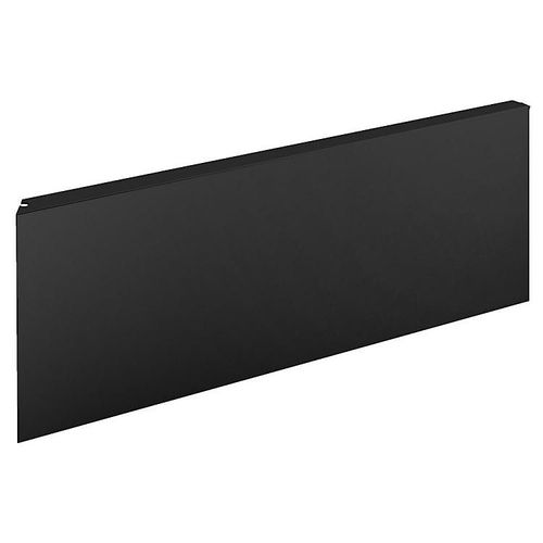 Tablier de baignoire frontal noir Allibert Fix'alu 180 cm