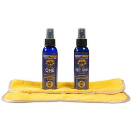 Musicnomad Mn132 Premium Piano Care Kit Set De 3 Produits D'entretien Pour Pianos Brillants