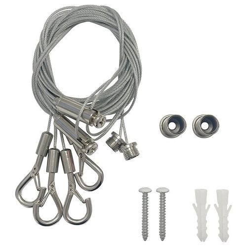 Cordon attache panneau LED acier L.150cm GoodHome