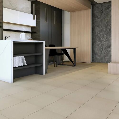 Carrelage sol beige 33 x 33 cm Porphyre