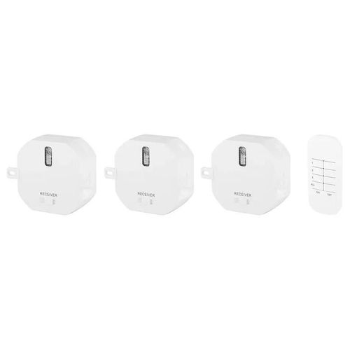 Pack 3 modules + 1 télécommande intérieurs