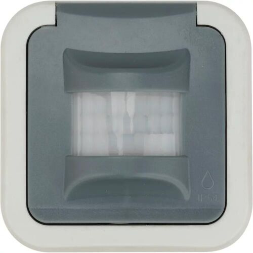 Interrupteur automatique étanche en saillie Jacobsen Malinn blanc complet