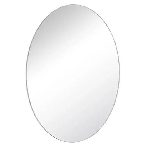 Miroir salle de bains rond diamètre 40 cm Dunnet noir