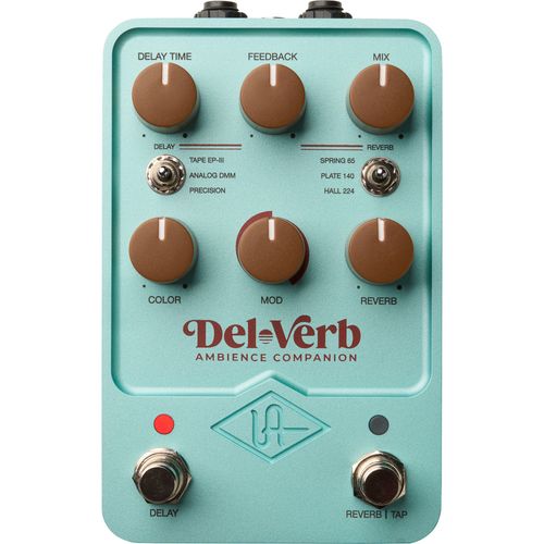 Universal Audio Del-Verb Ambience Companion Pédale D'effet Reverb/Delay