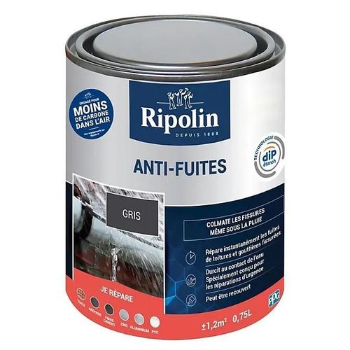 Revêtement anti-fuites multi-supports extérieur gris Ripolin 0,75L