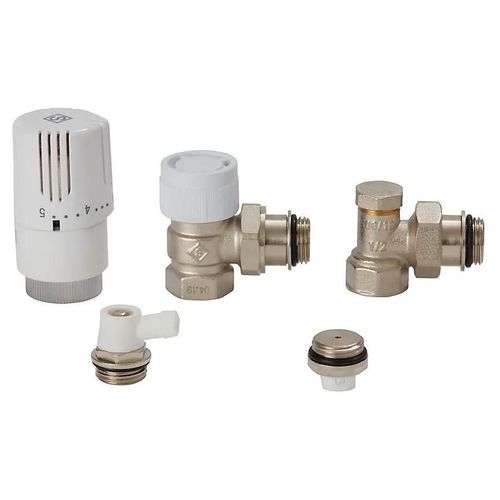 Kit complet thermostatique équerre 1/2 Flomasta
