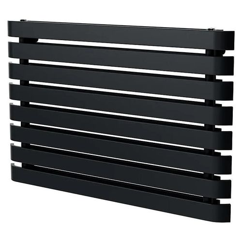 Radiateur eau chaude GoodHome Wilsona Horizontal Anthracite 900 W