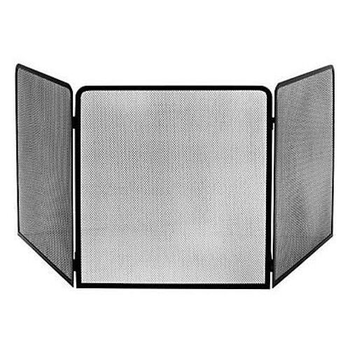 Pare-feu en acier 3 volets Dixneuf Terza L. 65/70/65 x P. 65 x H. 81 cm