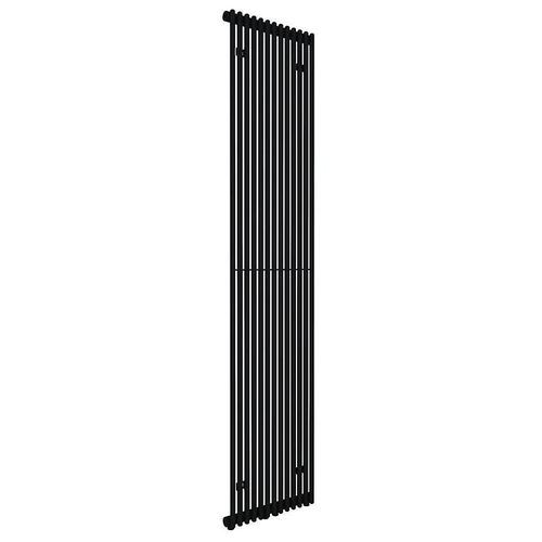 Radiateur eau chaude Acova Filin vertical noir 1008W