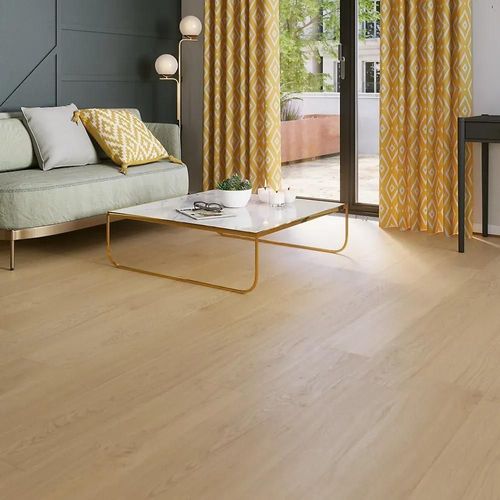 Sol stratifié clipsable Helmsley chêne coloris naturel 12 mm