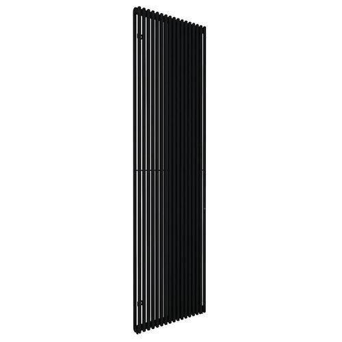Radiateur eau chaude Acova Filin vertical double noir 1972W