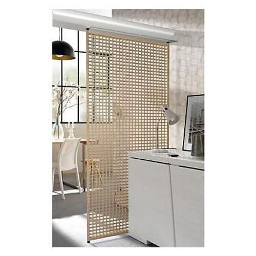 Cloison amovible 3-en-1 pin Quadratus H.250 x l.100 cm