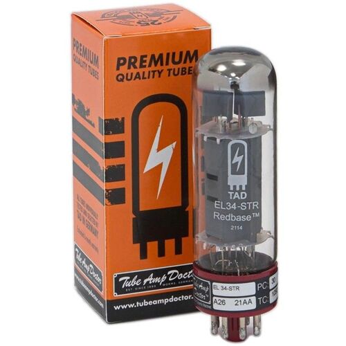 Tube Amp Doctor Rt124 El34-Str/4 Redbase Quartet Lampes De Puissance (Lot De 4)