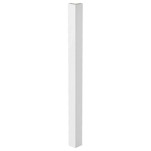 Fileur d'angle extérieur Stevia blanc brillant H. 71,5 cm Caraway Innovo GoodHome