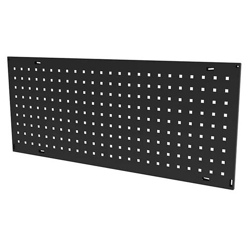 Panneau perforé d'accrochage à visser noir mat GoodHome Rand L. 94 cm