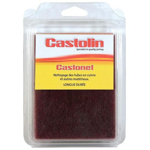 Tampon abrasif en fibre nylon Castolin, lot de 5