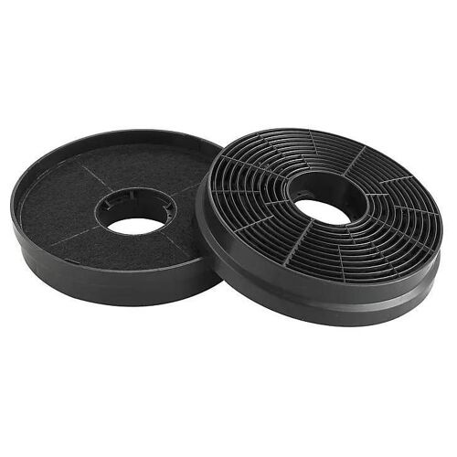 Filtres à charbon rond Cooke & Lewis CARBFILT22 Ø10,5 cm noir, 2 pièces