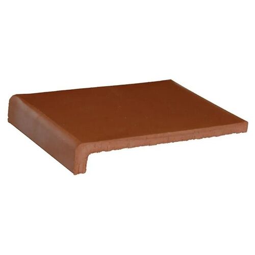 Appui de fenêtre en terre cuite 20 x 28 cm rouge