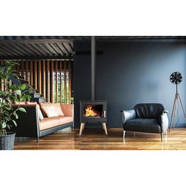 Poêle à bois en fonte Supra Usko 8.7kW 150m²