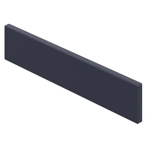 Bandeau de four Garcinia bleu mat l. 59,7 cm x H. 11,5 cm GoodHome