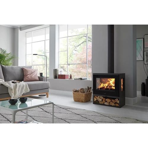 Poêle à bois en acier Panadero Java 3V 5.9kW 210m3