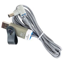 Myvolts Power Splitter Cable White + Ripcord Alimentation Et Câble Splitter Pour Korg Volca