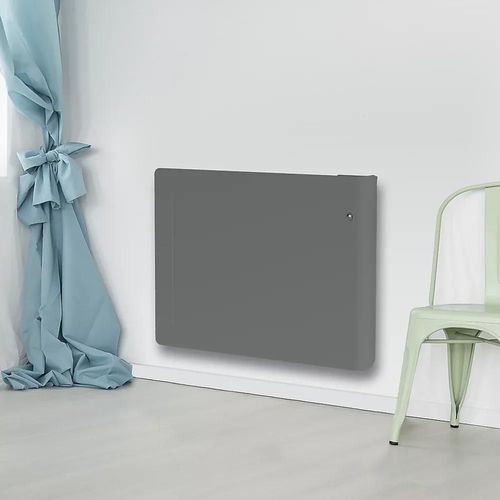Radiateur électrique fonte + film Carrera Amara 2000W gris