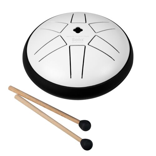 Sela Melody Tongue Drum B5 5,5 Pouces White