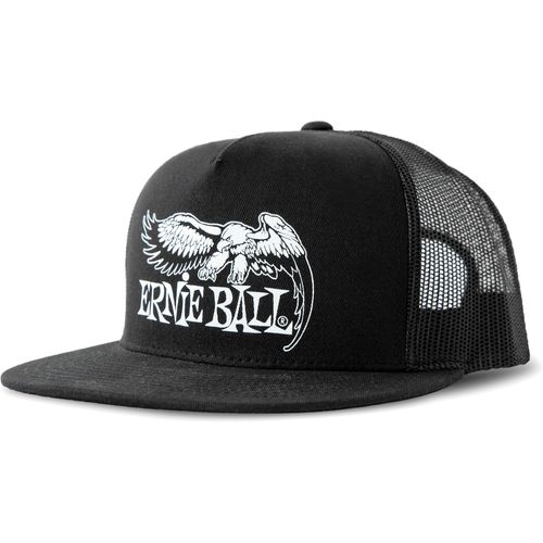 Ernie Ball 4158 Eagle Logo Hat Black Casquette Avec Logo
