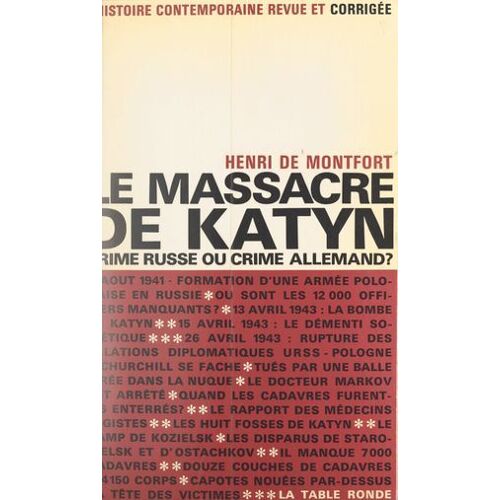 Le Massacre De Katyn