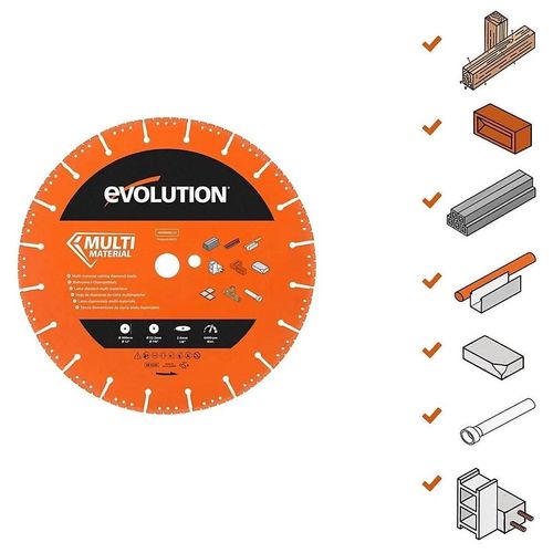 Lame diamant de scie circulaire Evolution ø305 mm
