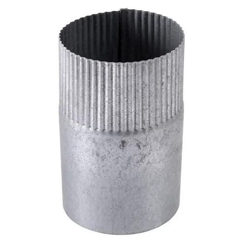 Manchon galva Ø100 mm métal gris L.10 cm