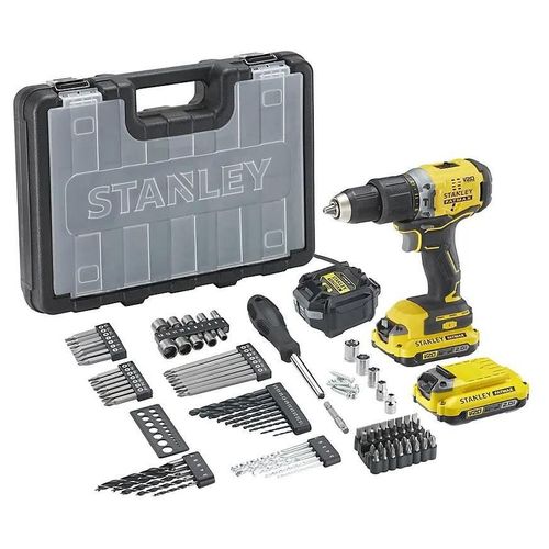 Perceuse visseuse à percussion sans fil Stanley Fatmax SFMCD715D2A-QW 18V - 2x2Ah